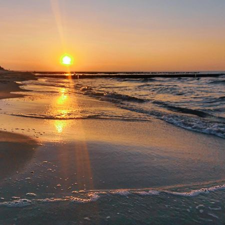 Meeressterne Strandhaeuser Blankenfohrt Ückeritz Buitenkant foto