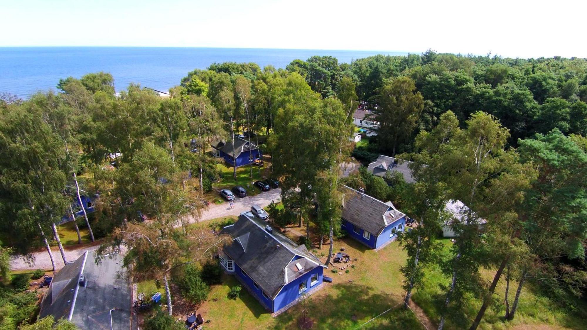 Meeressterne Strandhaeuser Blankenfohrt Ückeritz Buitenkant foto